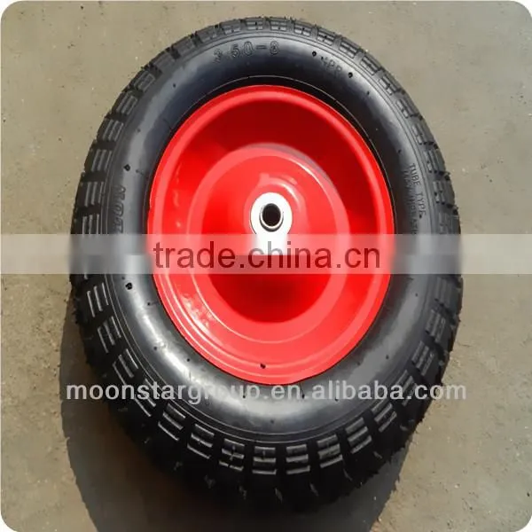 wholesale tire wheels garden cart wheel rims and tires