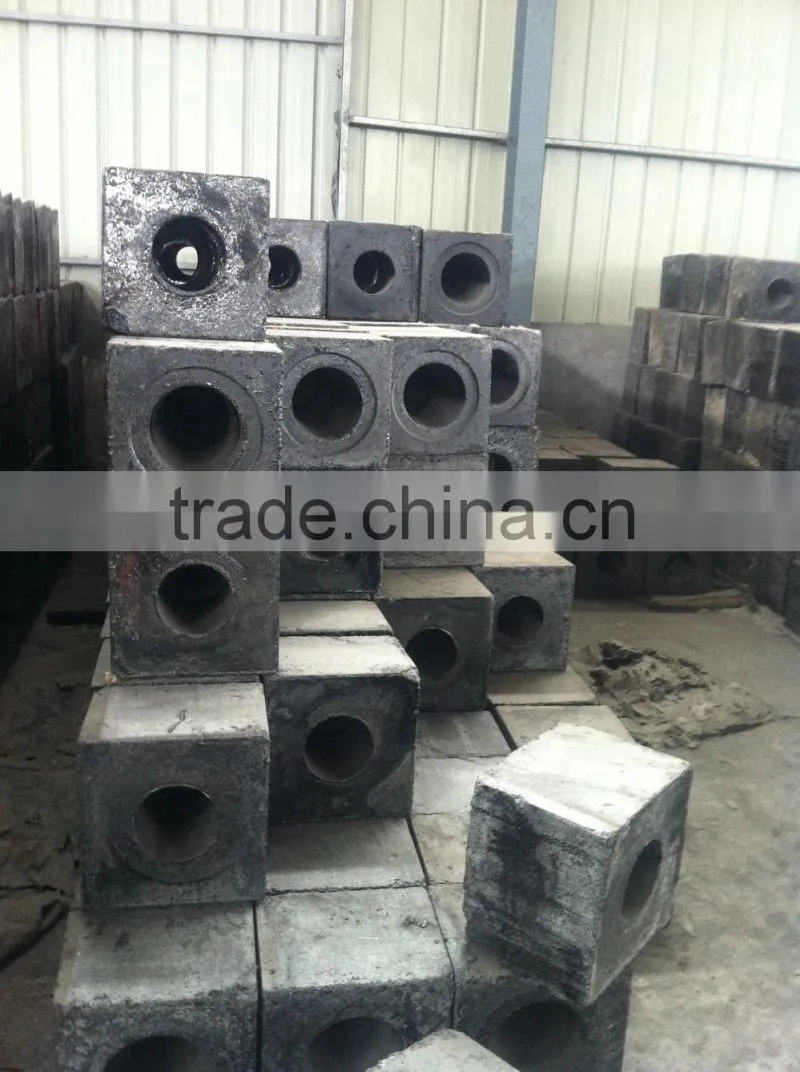 LQ Tundish Well Block with Metering Zirconia Nozzle