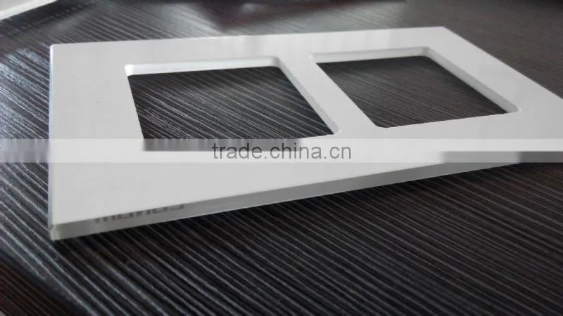 Hot Sales Color Custom Toughened Glass Switch Panel
