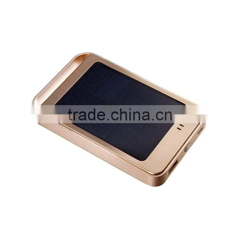 rechargeable portable solar cell phone charger solar power pack battery charger
