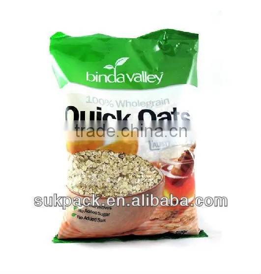 vertical/plastic roll film/grain packaging for 0.5kg-1kg