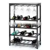 Metal Counter Wine Display Stand