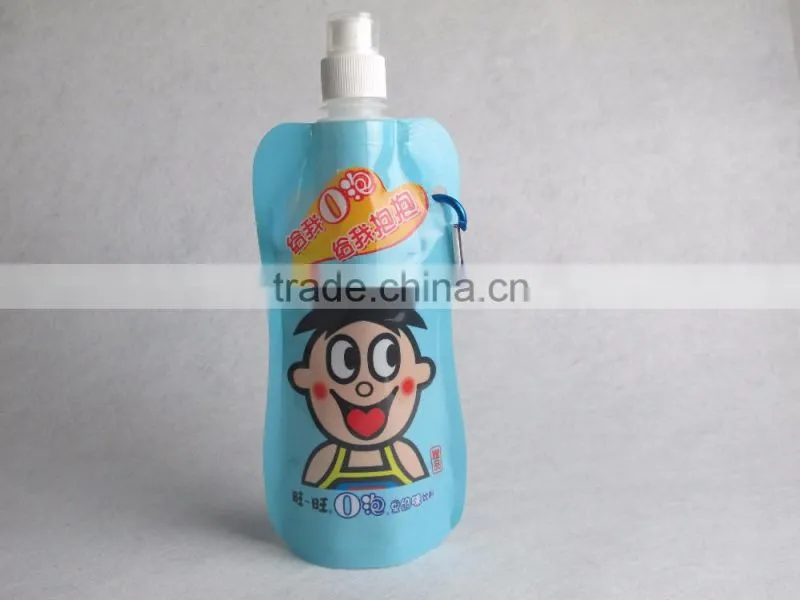 Gourd shape plastic water bottle/new design water bottle