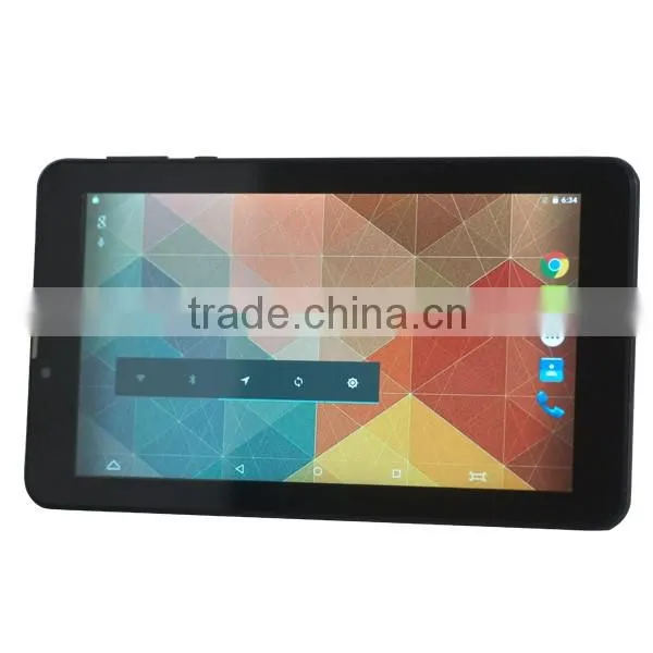 7inch Android 5.1 Quad core 3g sim card tablet pc with Silicon case for kids
