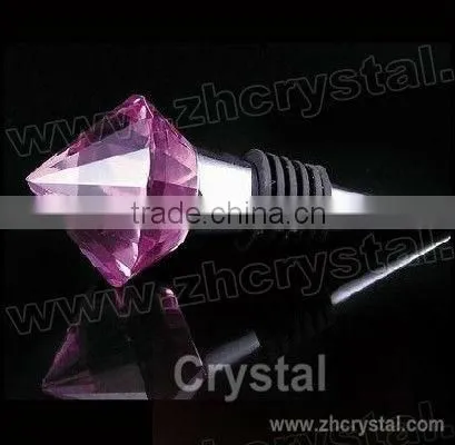Fashion ball Crystal Wine Stopper, crystal bottle stopper
