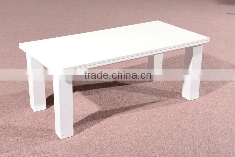 HC-M040 long white office wooden tea table coffee table
