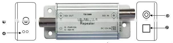 1CH HD-SDI CCTV Signal Repeater
