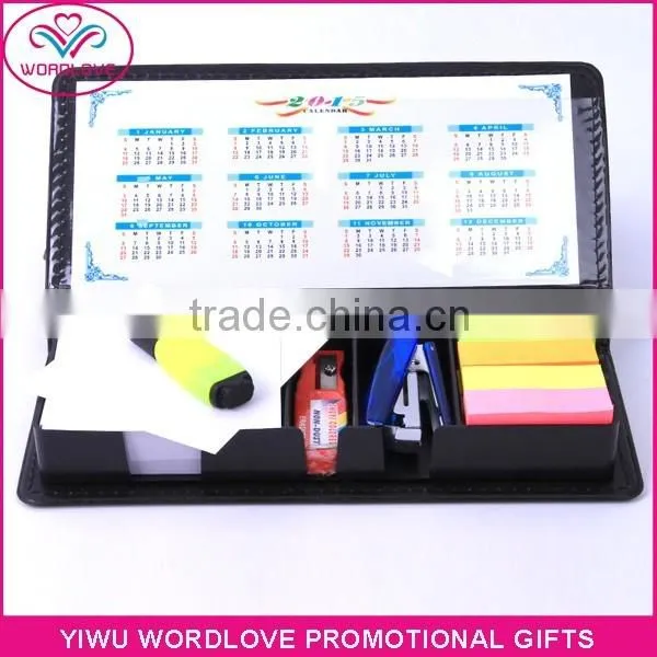 new design block memo pad with pen, cube sticky notes block note pad