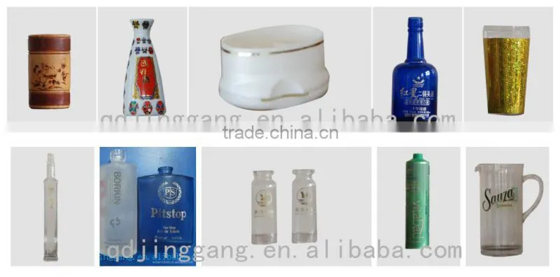 TJ-67 Cosmetic bottle/ Cups/ Lids Roller hot foil stamping machine, thermal transfer printing machine for Curved surface