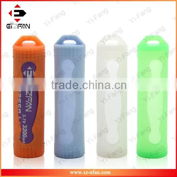 New High quality Silicone 18650 battery protection case
