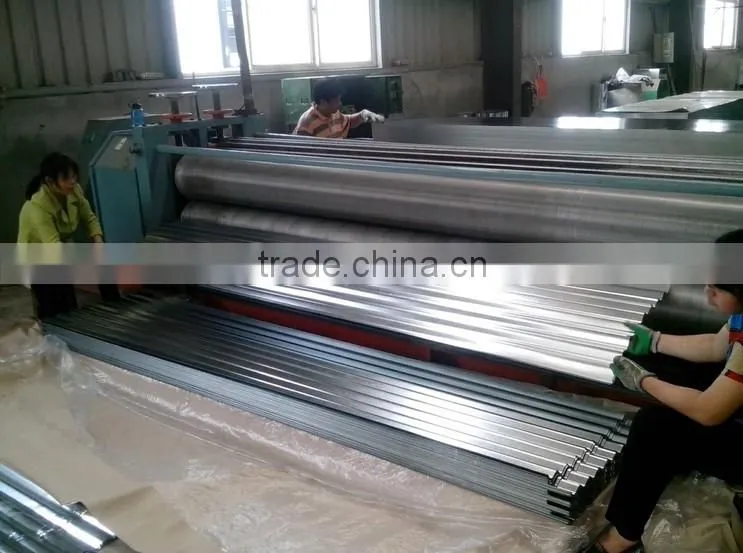 zinc coated metal sheet