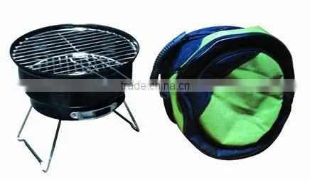 Carrying cooler bag bbq grill YH28010