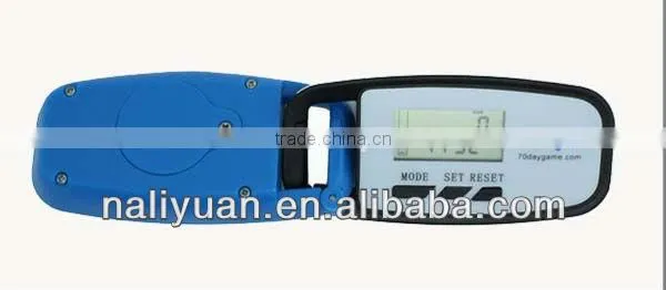 High quality multifunction 3D sensor pedometer with memory