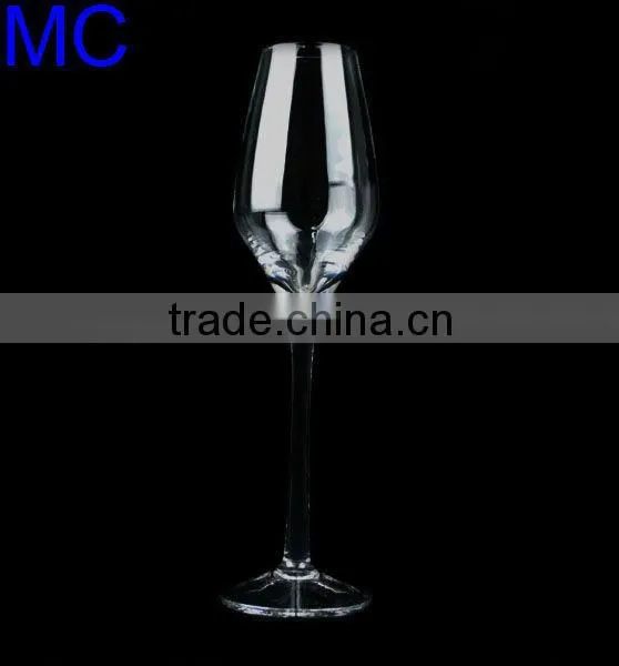 Handmade champagne flutes