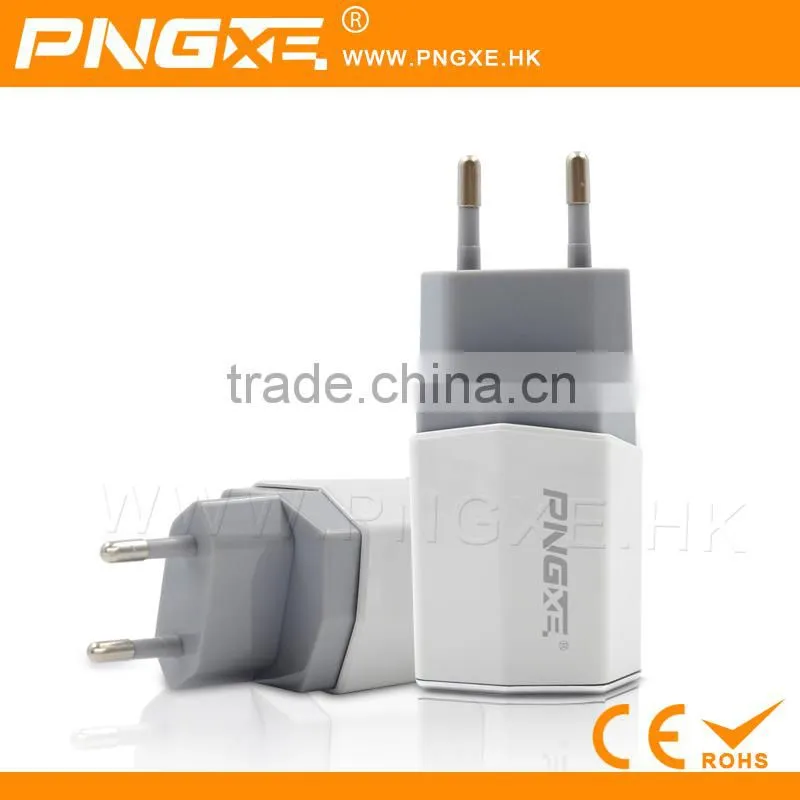 Wholesale high quality 5V2.1A fast charging mobile cell phone charger