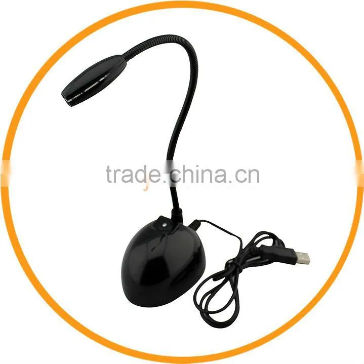 Flexible USB 2.0 Recording Mic Microphone for Desktop Laptop PC Computer Black from dailyetech