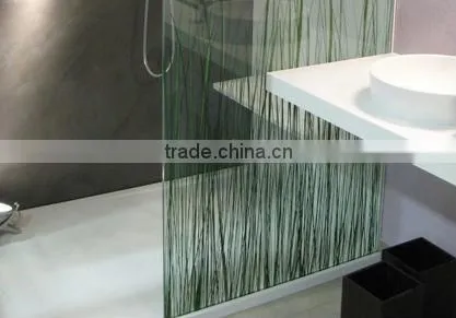tempered sliding glass frameless shower door