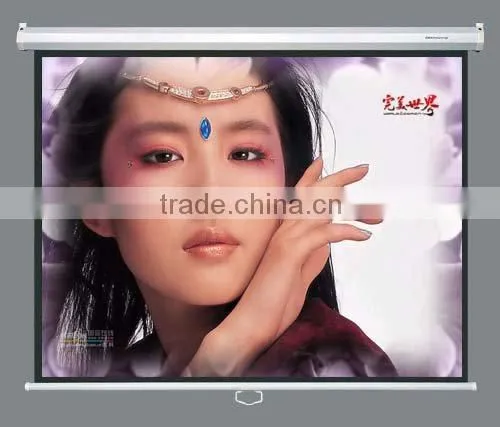 72" 4:3 Wall Hanging Manual Projection Screen