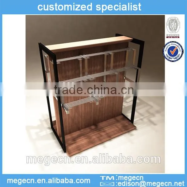 shoes wood flooring display rack