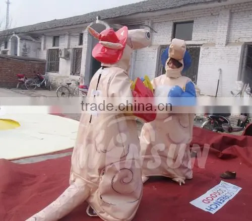 Specially designed PVC inflatable sports game sumo suits sumo wrestling