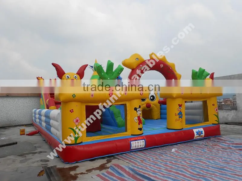 Toddle Bounce House Inflatable Bouncer,Giant inflatable fun city,child bounce playground park