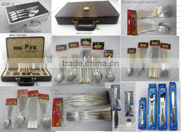 China stainless steel dinner set with competitive price