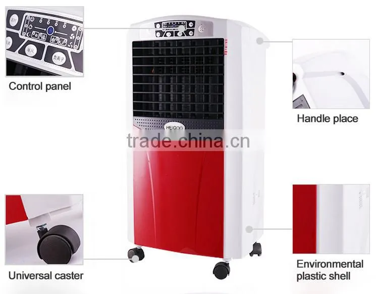 Low power portable anion air cooler and heater
