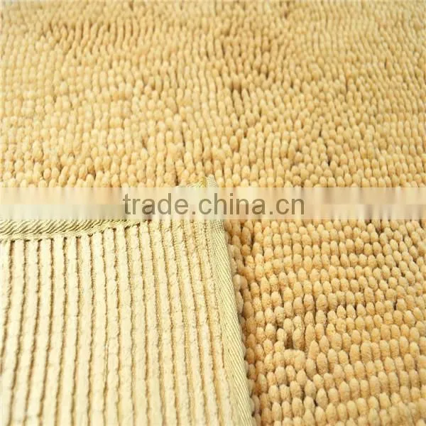80% polyester 20% polyamide chenille microfiber food feeding pet mat