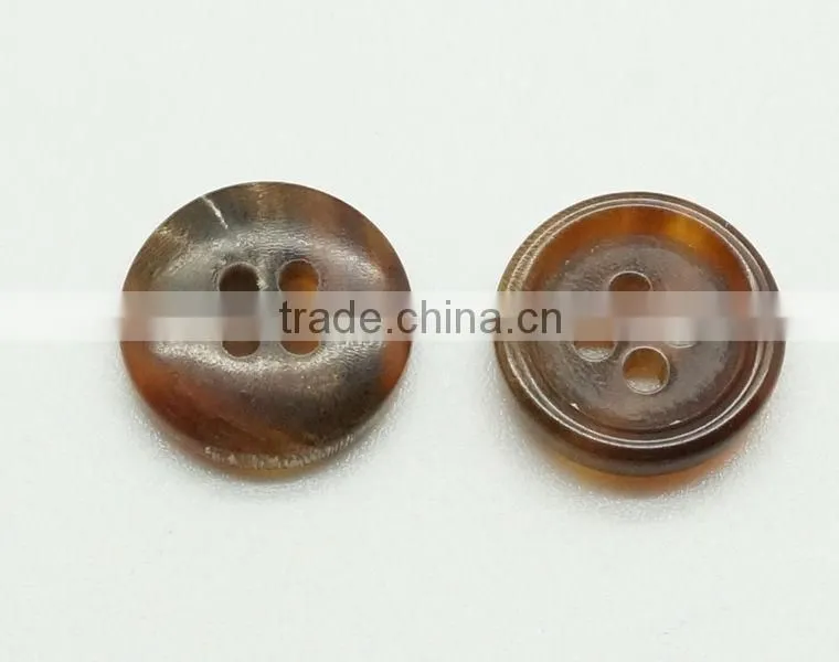 Brown Horn Buttons