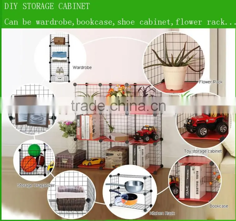 Amazing Storage Rack Modular for Storage Metal Grid Panel FH-W005