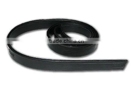 clean rubber squeegee blade