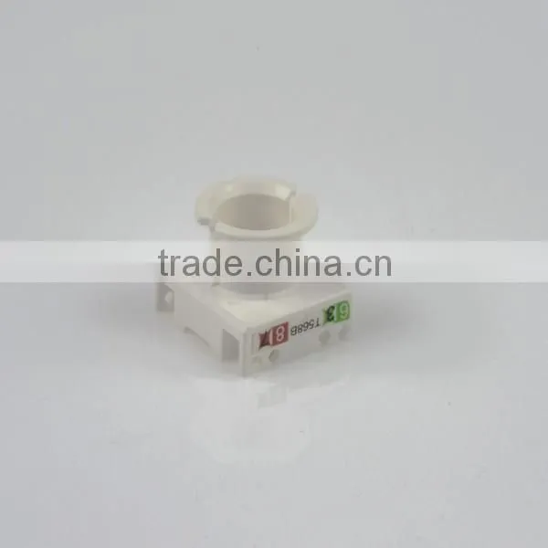 Network Solution Cat 6A UL 180Degree Shielded RJ45 Modular Keystone Jack