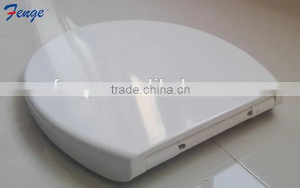 One push button release soft close toilet hinges toilet seats