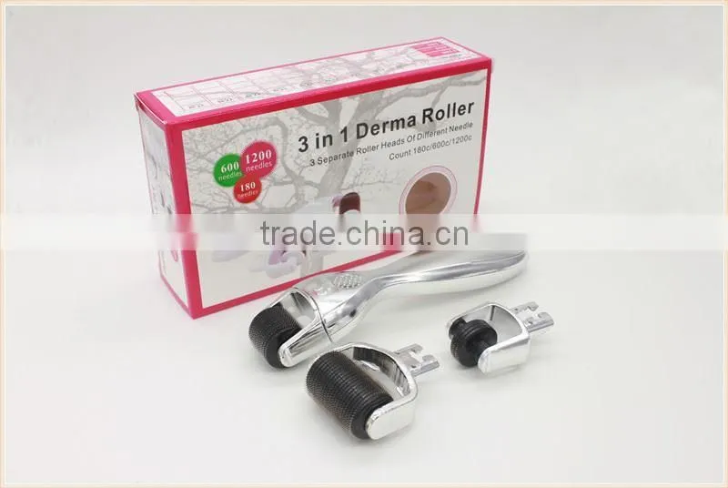 Professional Derma Roller Kits for 3 in 1 Microneedling Roller