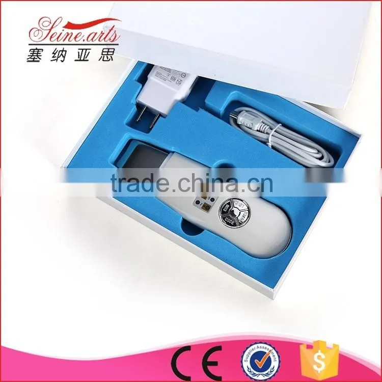 Handheld skin peeling machine ultrasonic skin scrubber with CE