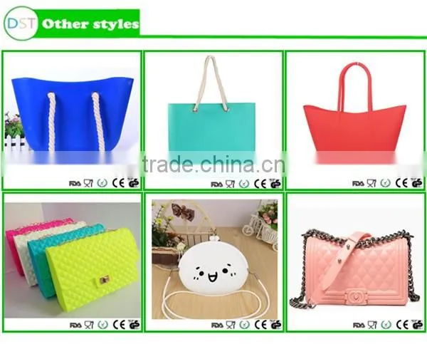 Bags handbag pvc plastic bag ladies handbags guangzhou 2016