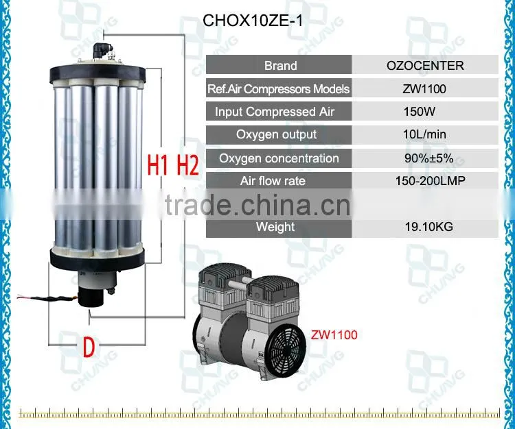 INDUSTRIAL PSA OXYGEN CONCENTRATOR PLANT