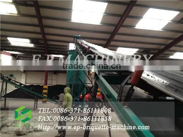 High quality 15-20ton/h complete coal briquettes production line for Ireland clients