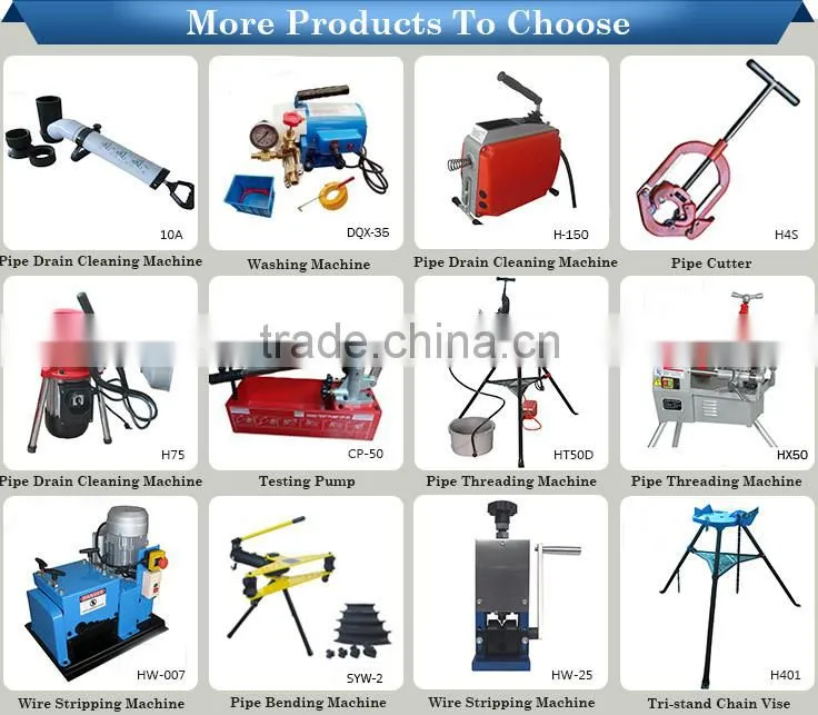 China plumbing Tool ZD50 Water Pressure Testing Equipment