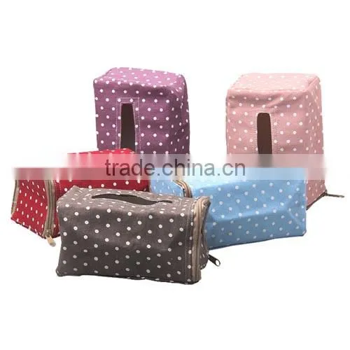 Polka Dot Household Tissue Box (BLWS1037)