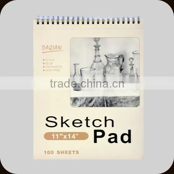 high quality customize artist drawing sketch pad