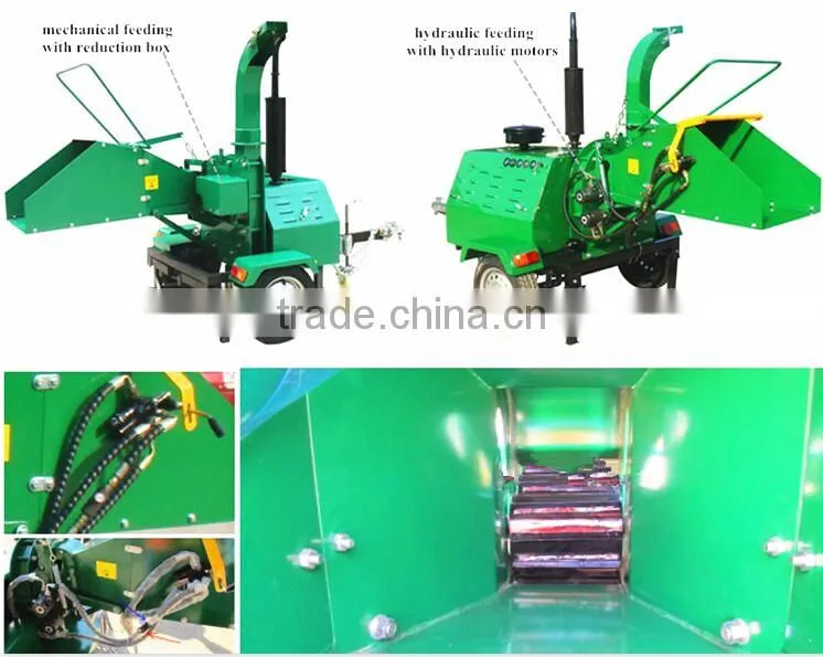 High speed large capacity wood crusher grind / wood crushing machine price