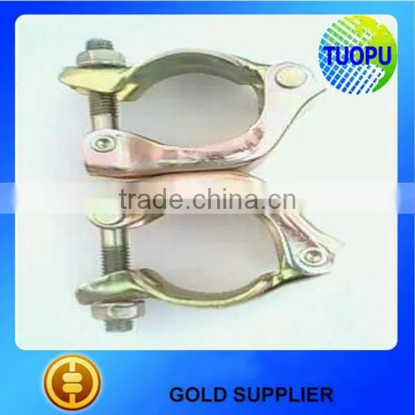 China Construction galvanzied double scaffolding clamp swivel coupler stamped JIS scaffolding clamp coupler for sale