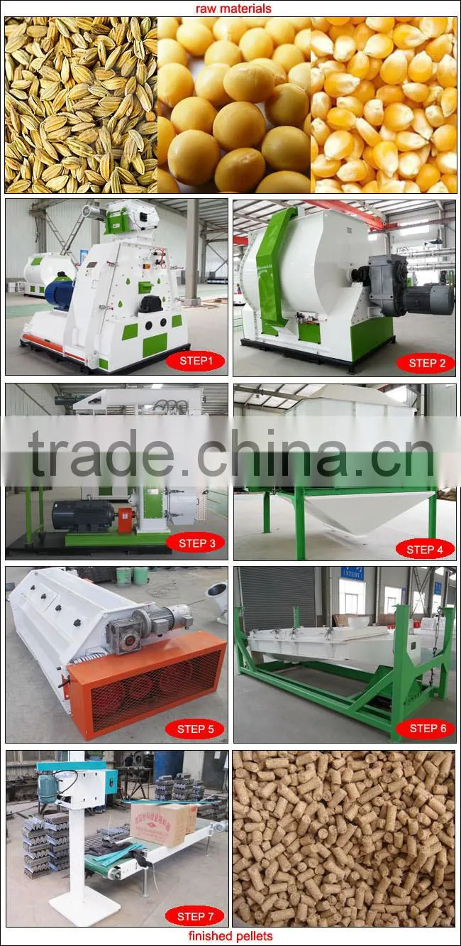 Hot Sale 1-10T/H Broiler Chicken Feed Premix Making Machine