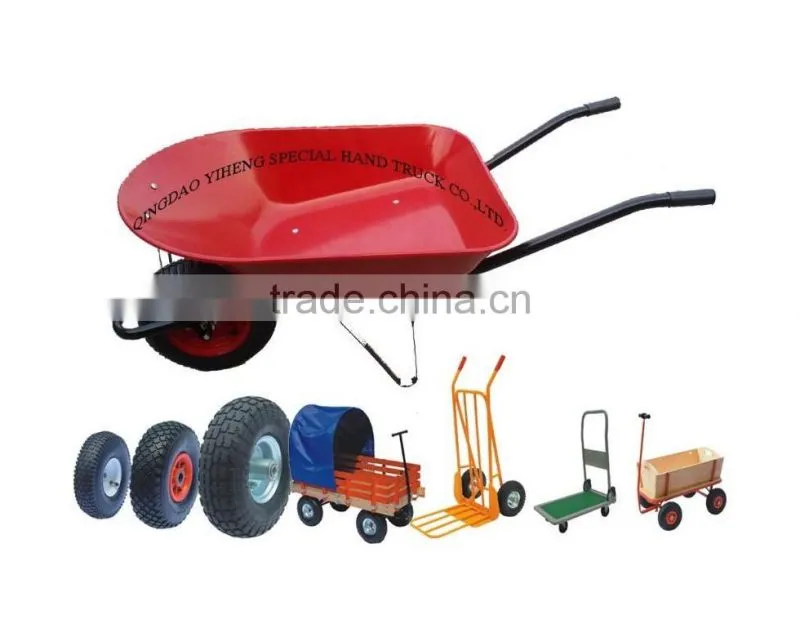 New design green garden cart with wheels
