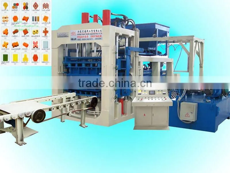 QT6-15C high productivity high density block making machine