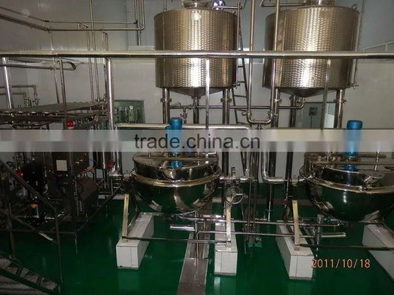Hot fruit juice filling machine/ Fruit juice production line