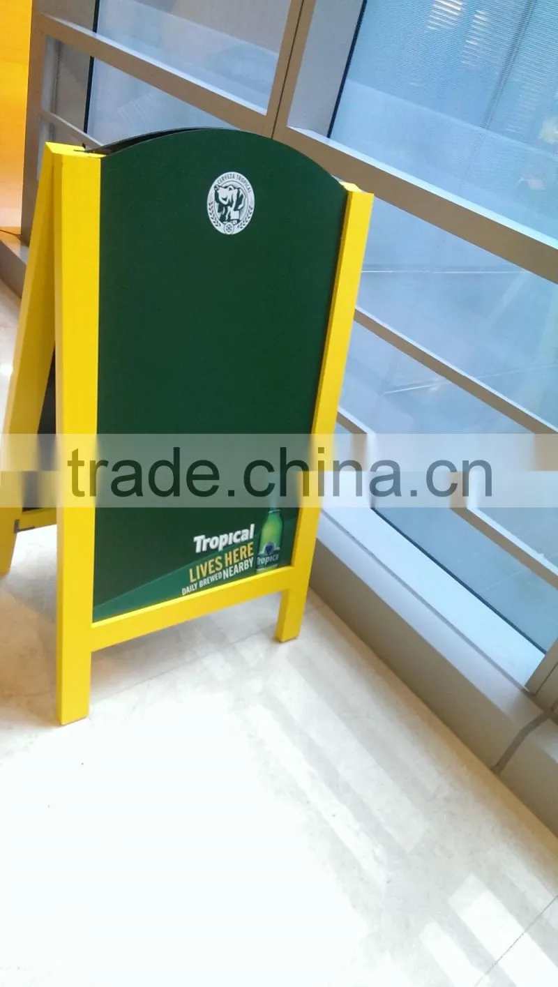 wooden a frame chalk board sign folding sandwich boards signs
