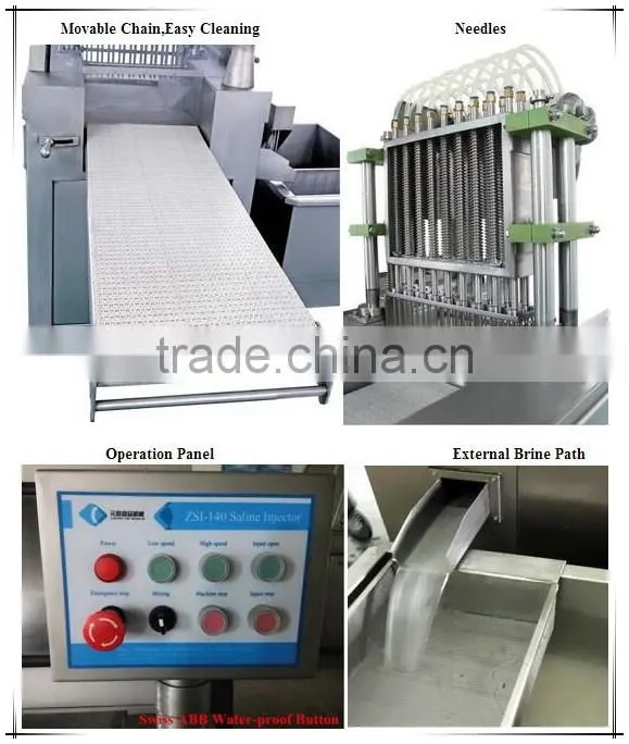 Swiss ABB Water Proof Meat Curing Machine