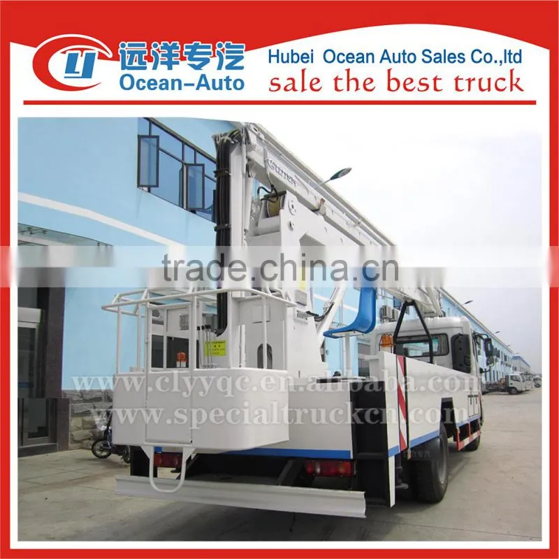 179 hp diesel lifting height 22m overhead working truck